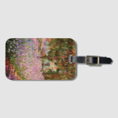 Étiquette À Bagage Monet - Irises dans le jardin de Monet (Devant Horizontal)
