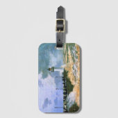 Étiquette À Bagage Monet - La Jetty au Havre (Devant Vertical)