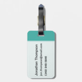 Étiquette À Bagage Monkey spatial (Dos Vertical)