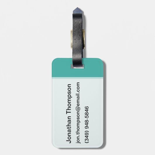 Étiquette À Bagage Monkey spatial (Dos Vertical)