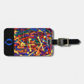 Étiquette À Bagage Monogram Sports Golf Tee - shirts Voyage bagages (Devant horizontal)