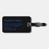 Étiquette À Bagage Monogram Sports Golf Tee - shirts Voyage bagages (Dos horizontal)