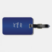 Étiquette À Bagage Monogramme (Dos horizontal)