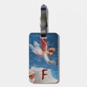 ÉTIQUETTE À BAGAGE MONOGRAMME ANGEL VOL / RÊVE DE ST JOACHIM (Dos Vertical)