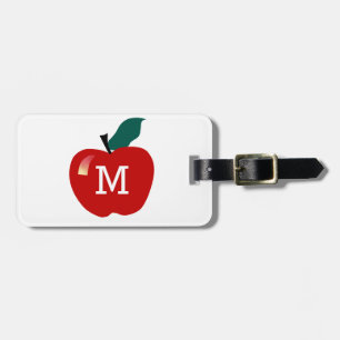 Étiquette À Bagage Monogramme d'Apple