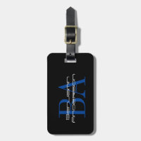 Monogramme masculin personnalisé