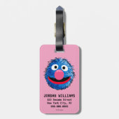 Étiquette À Bagage Monster à la fin de cette histoire | Grover (Dos Vertical)