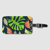 Étiquette À Bagage Monstera Fall (Devant Horizontal)