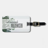 Étiquette À Bagage Monstère moderne (Devant horizontal)