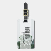 Étiquette À Bagage Monstère moderne (Devant Vertical)