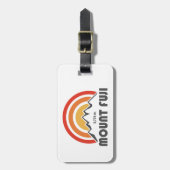 Étiquette À Bagage Mont Fuji Japon (Devant Vertical)