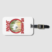 Étiquette À Bagage Mont Hakone Japon (Devant Horizontal)