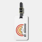 Étiquette À Bagage Mont Haleakala (Devant Vertical)