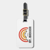 Étiquette À Bagage Mont Madison New Hampshire (Devant Vertical)