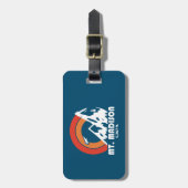 Étiquette À Bagage Mont Madison New Hampshire Sun Eagle (Devant Vertical)