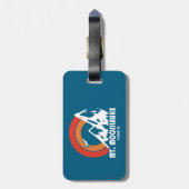 Étiquette À Bagage Mont Moosilauke New Hampshire Sun Eagle (Dos Vertical)