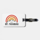 Étiquette À Bagage Mont Tecumseh New Hampshire (Dos horizontal)