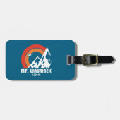 Étiquette À Bagage Mont Waumbek New Hampshire Sun Eagle (Devant horizontal)