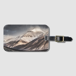 Étiquette À Bagage Montagne de Svalbard