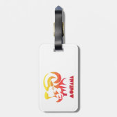 Étiquette À Bagage Montana Bighorn (Dos Vertical)