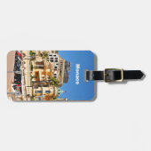 Étiquette À Bagage Monte Carlo au Monaco (Devant horizontal)