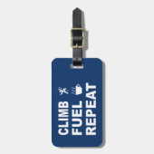 Étiquette À Bagage Montée, Carburant, Répétition (Devant Vertical)