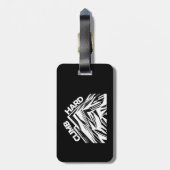 Étiquette À Bagage Monter l'alpinisme dur (Dos Vertical)