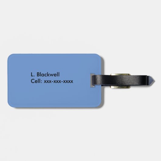 Étiquette À Bagage Montez le paddle-board (Dos horizontal)