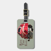 Étiquette À Bagage Montez les rails (Devant Vertical)