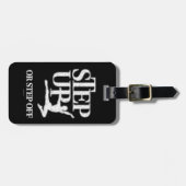 Étiquette À Bagage Montez Ou Marchez (Danse) (Devant horizontal)