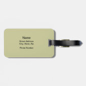 Étiquette À Bagage Montez Ou Marchez (Danse) (Dos horizontal)