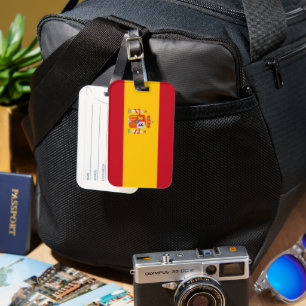 Étiquette À Bagage Montrez vos couleurs - Espagne