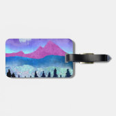 Étiquette À Bagage Monts Amethyst Mist (Dos horizontal)