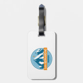 Étiquette À Bagage Monts San Bernardino Californie (Dos Vertical)