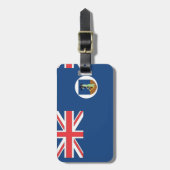 Étiquette À Bagage Montserrat (Devant Vertical)