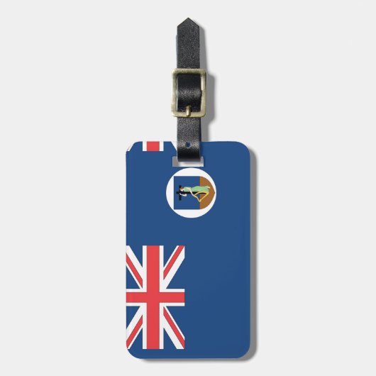 Étiquette À Bagage Montserrat (Devant Vertical)