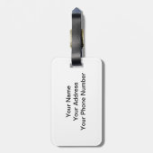 Étiquette À Bagage Montserrat (Dos Vertical)