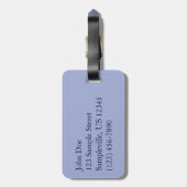 Étiquette À Bagage Monument de Washington au coucher du soleil (Dos Vertical)