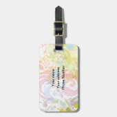 Étiquette À Bagage Monuments du monde étiquette de bagage personnalis (Devant Vertical)