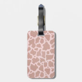 Étiquette À Bagage Moo Car (Dos Vertical)