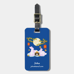 Étiquette À Bagage Moon Rabbit Mooncake Osmanthus