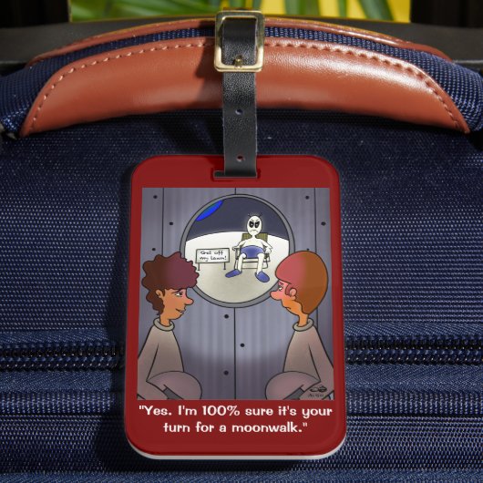 Étiquette À Bagage Moonwalk (Insitu Rectoal 2)