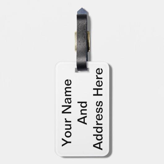 Étiquette À Bagage Moose urbaine (Dos Vertical)