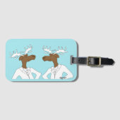 Étiquette À Bagage Mooses (Devant Horizontal)
