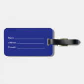 Étiquette À Bagage Morceau de mon étiquette de bagage de coeur (Dos horizontal)