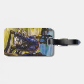 Étiquette À Bagage Morning Catch, Harbour Island, Bahamas (Dos horizontal)