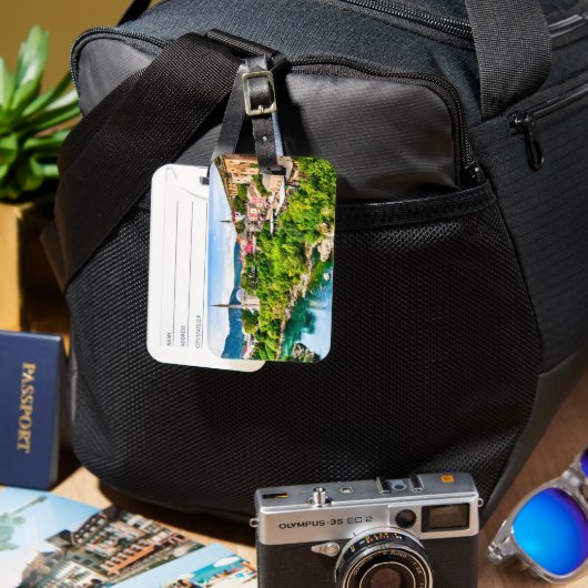 Étiquette À Bagage Mostar Bosnie-Herzégovine (Recto & Verso)