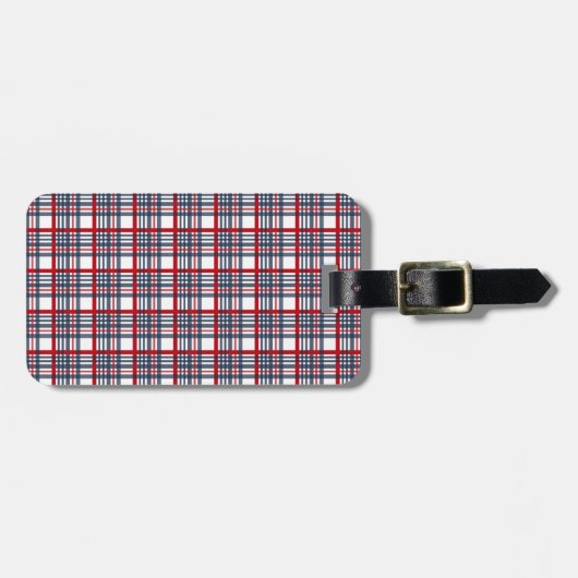 Étiquette À Bagage Motif (Devant horizontal)