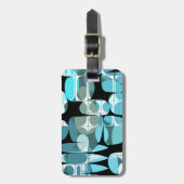 Étiquette À Bagage Motif 06 d'amusement (Devant Vertical)