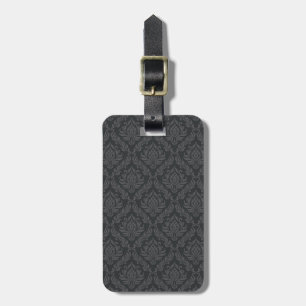 Étiquette À Bagage Motif 6 de damassé